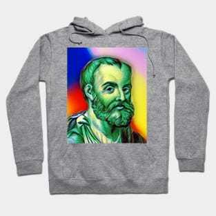 Galen Colourful Portrait | Galen Artwork 8 Hoodie